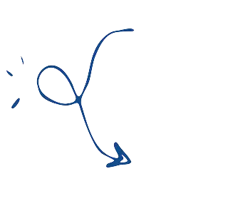Curved arrow